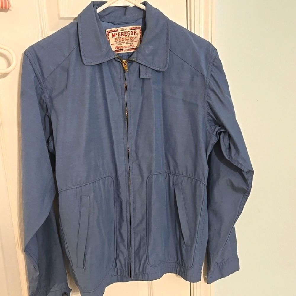 McGregor Men's Blue Jacket 1960s vintage